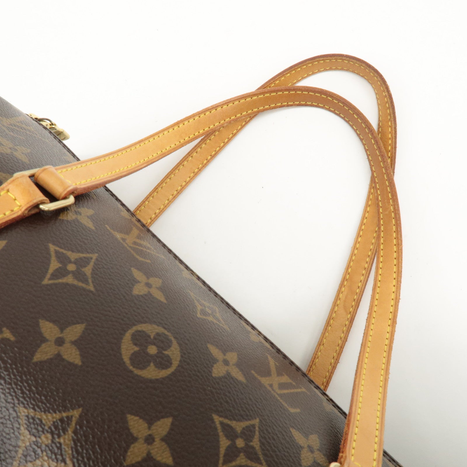Louis Vuitton Monogram Papillon 30 Hand Bag New Style Brown M51385 Used