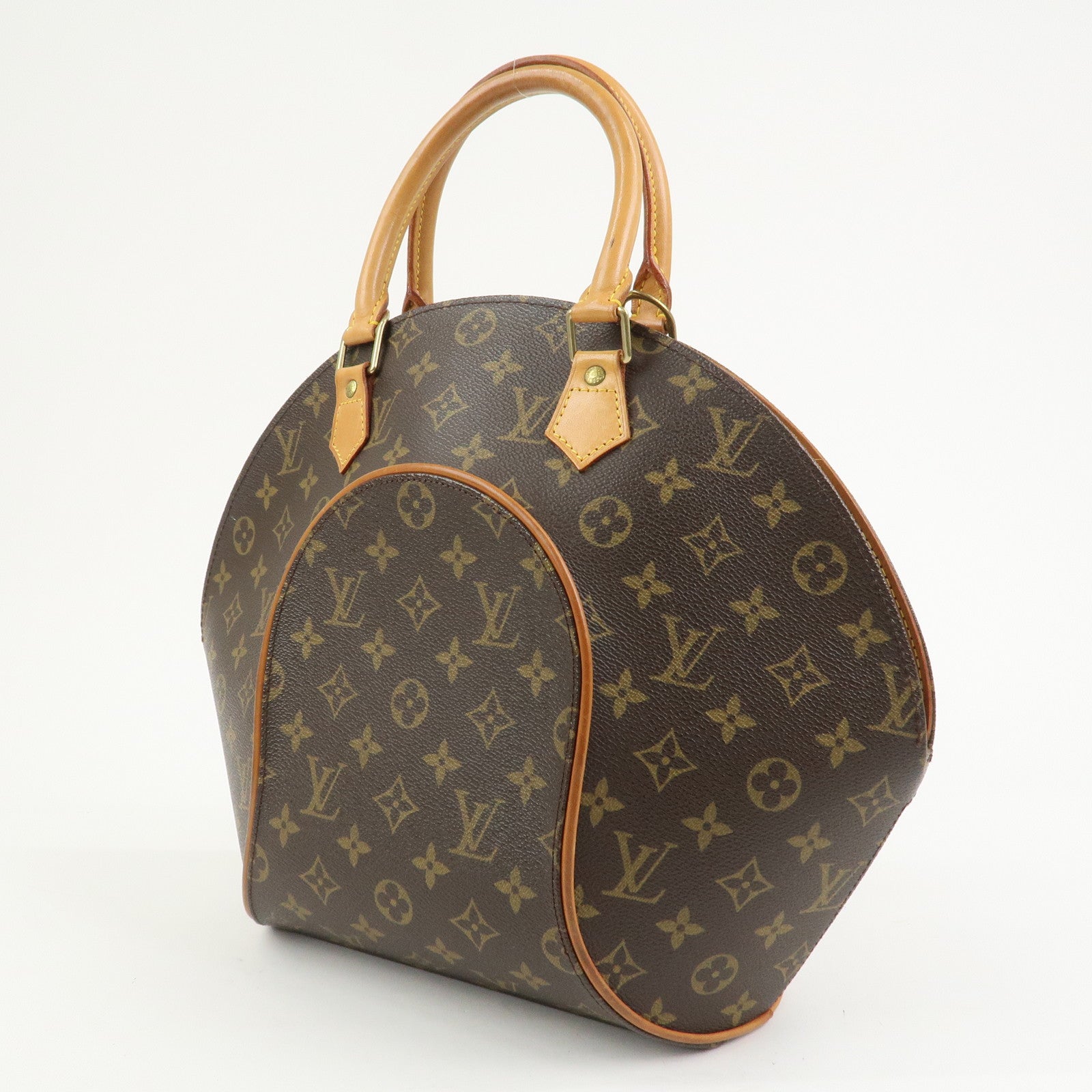 Louis Vuitton Monogram Ellipse MM Hand Bag Brown M51126