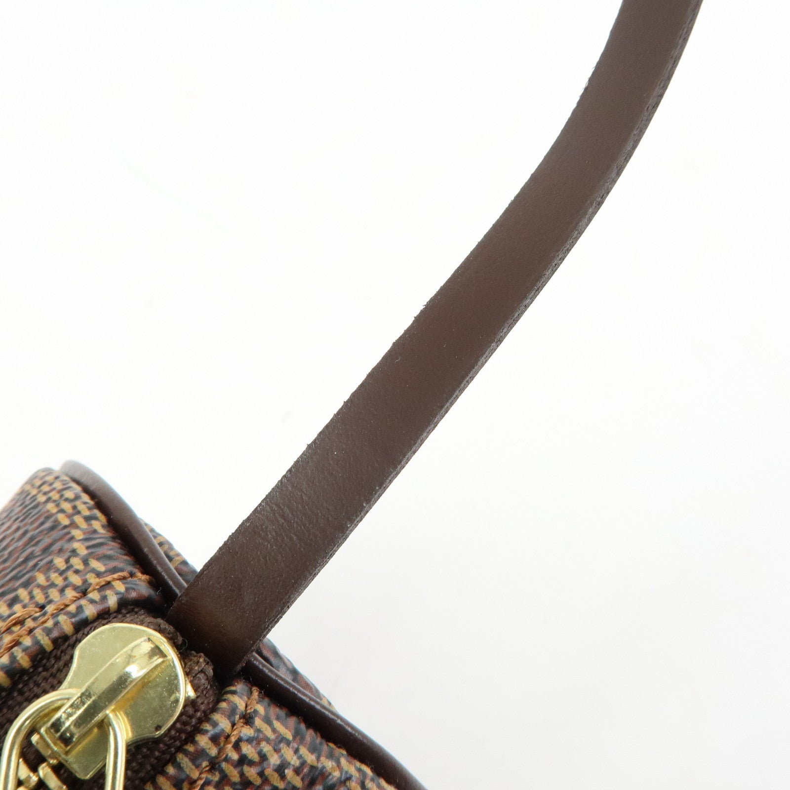 Louis Vuitton Damier Ebene Mini Pouch for Papillon Bag Brown