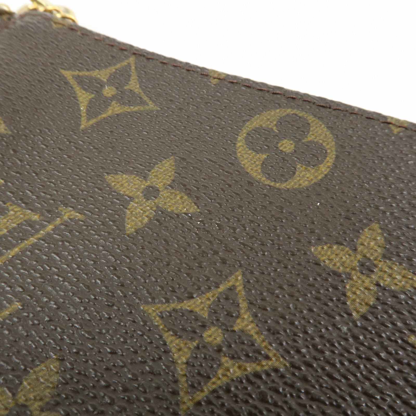 Louis Vuitton Monogram Mini Pochette Accessoires Hand Bag M58009