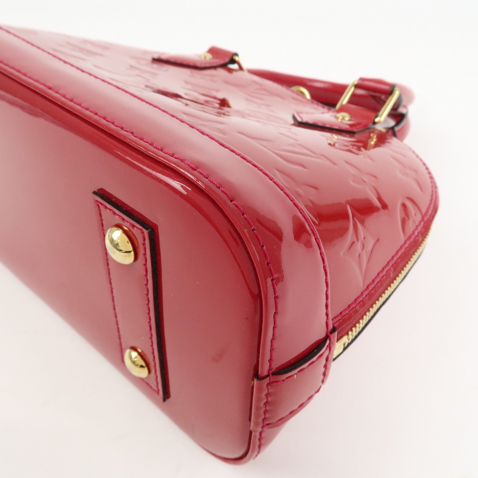 Louis Vuitton Monogram Vernis Alma BB 2Way Bag Hand Bag M91771