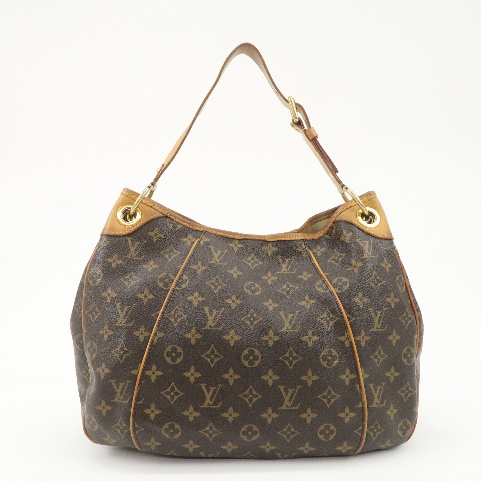 Louis Vuitton Monogram Galliera PM Shoulder Bag Brown M56382