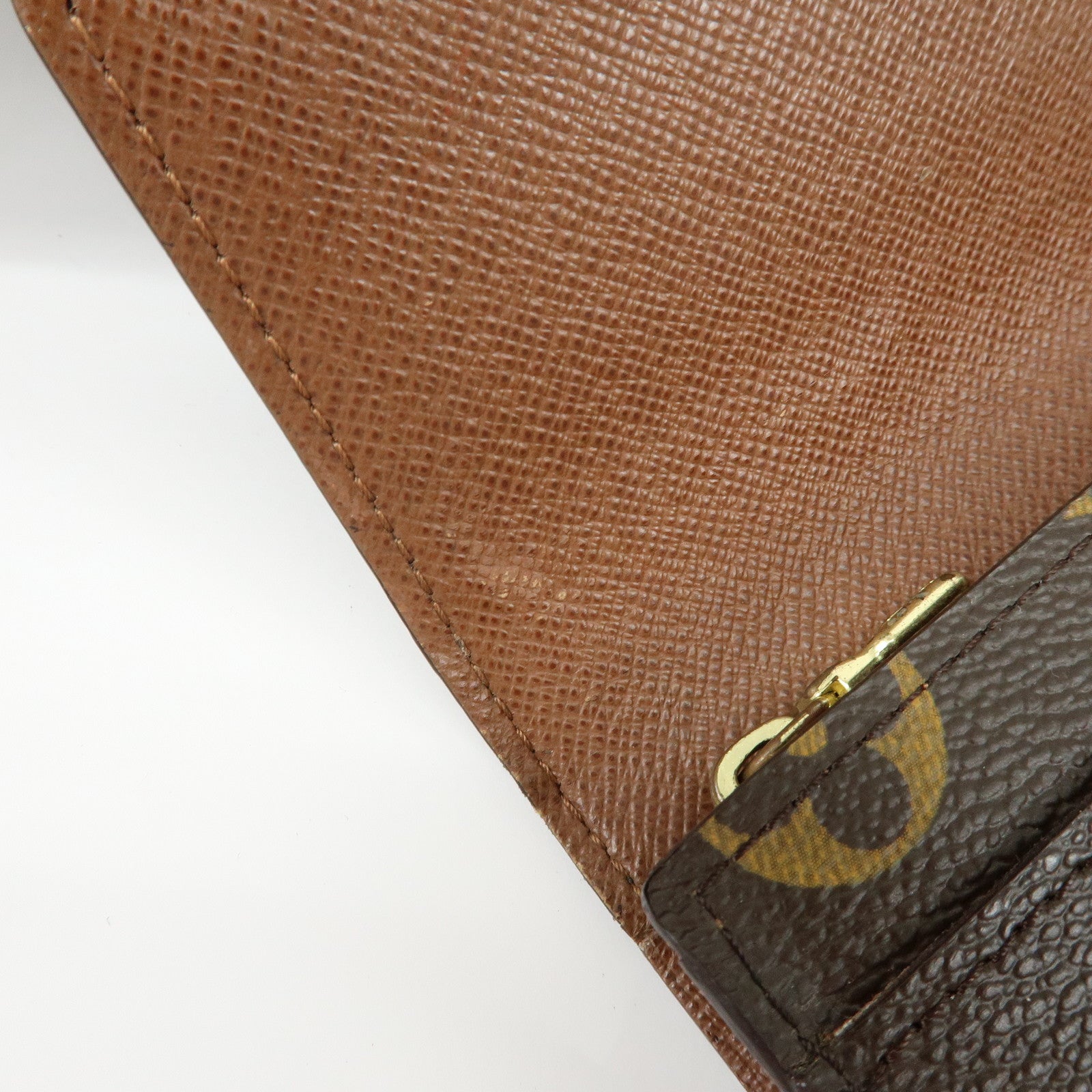 Louis Vuitton Monogram Portefeuille Sarah Long Wallet Brown M61734