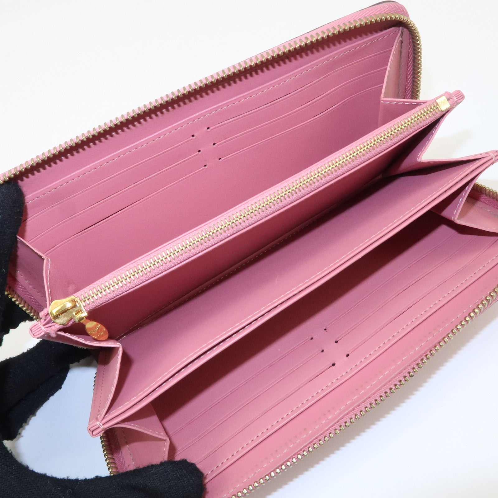 Louis Vuitton Monogram Vernis Set of 3 Wallet M93522 M91734 M90201 Used