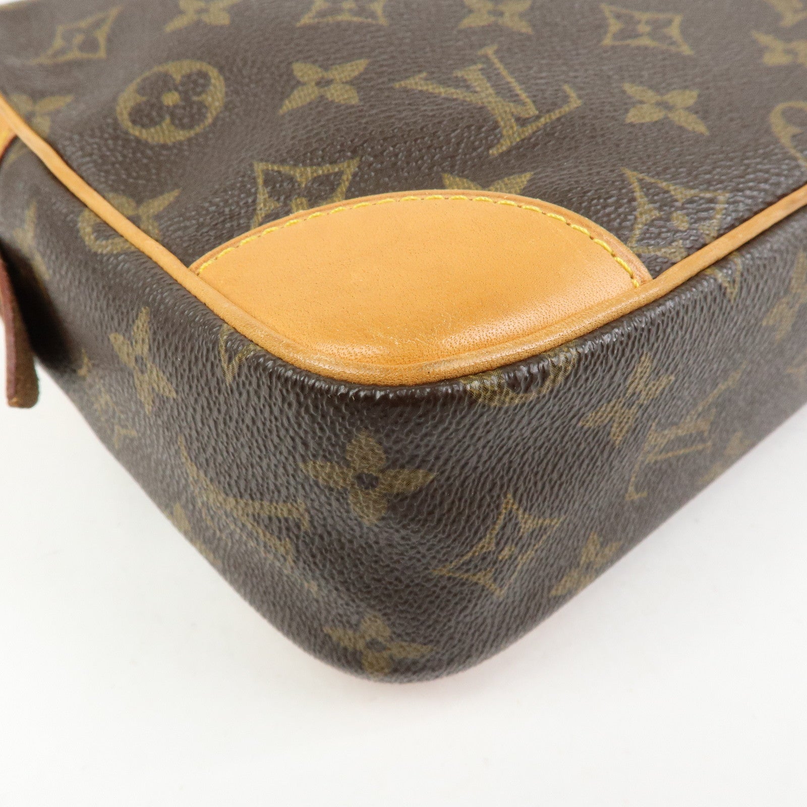 Louis Vuitton Monogram Compiegne 28 Pouch Clutch Bag Brown M51845