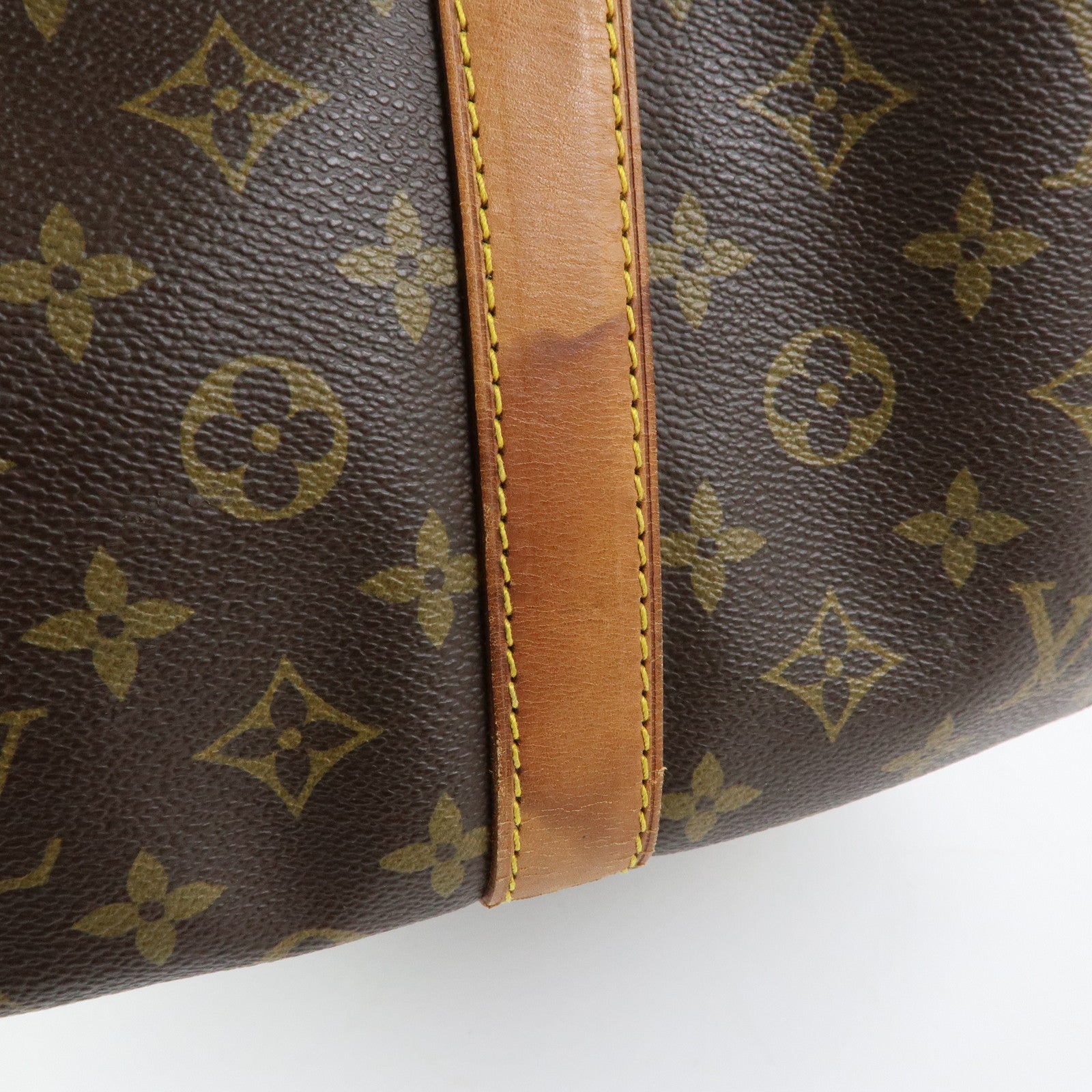 Louis Vuitton Monogram Keep All 60 Boston Bag Brown M41422