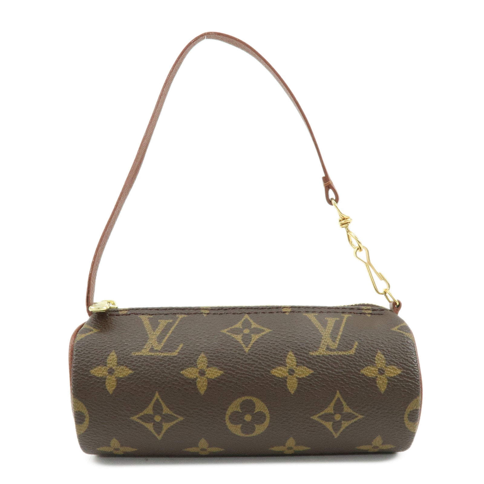 Louis Vuitton Monogram Mini Pouch for Papillon Bag Brown