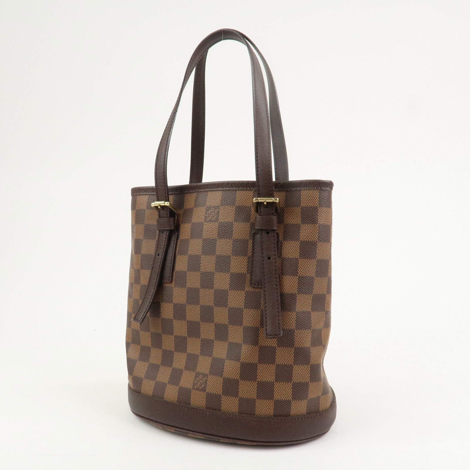 Louis Vuitton Damier Ebene Marais Tote Bag Hand Bag Brown N42240