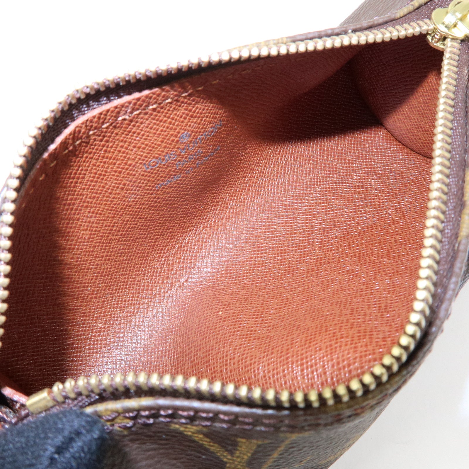 Louis Vuitton Monogram Canvas Leather Mini Pouch for Papillon Bag