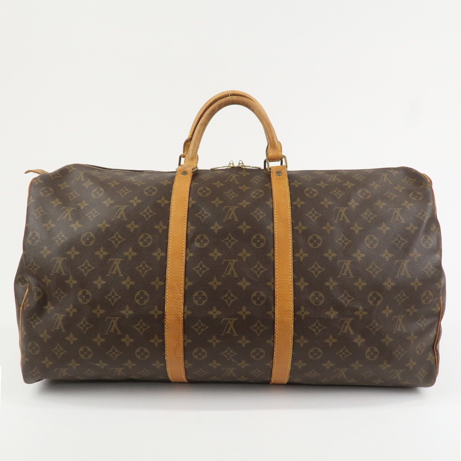 Louis Vuitton Monogram Keep All 60 Boston Bag Travel Bag M41422