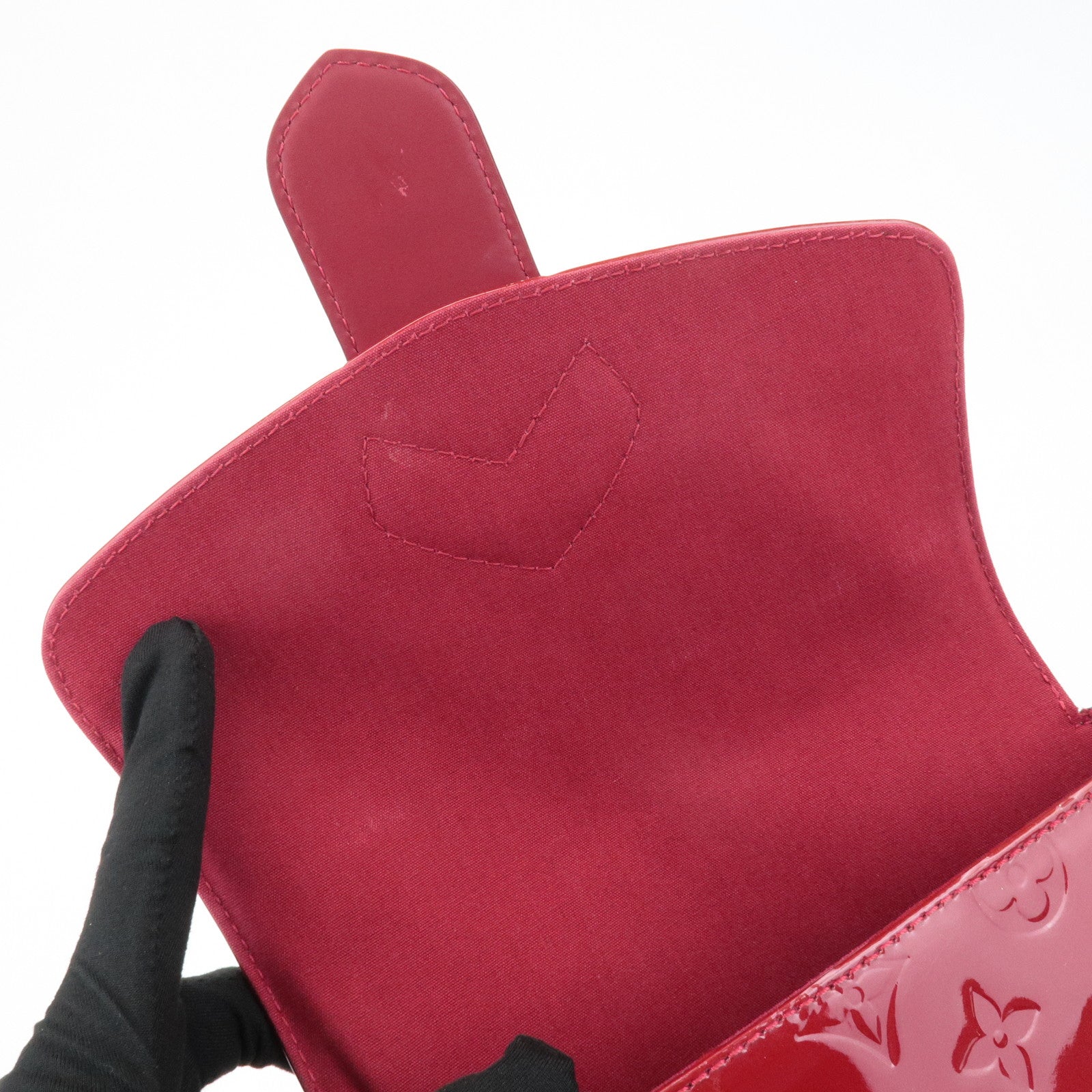 Louis Vuitton Vernis Leather Bellflower GM Pomme d'Amour M91708