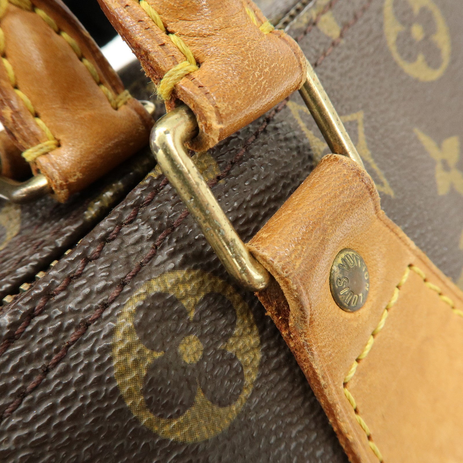 Louis Vuitton Monogram Speedy 30 Boston Bag Hand Bag Brown M41526