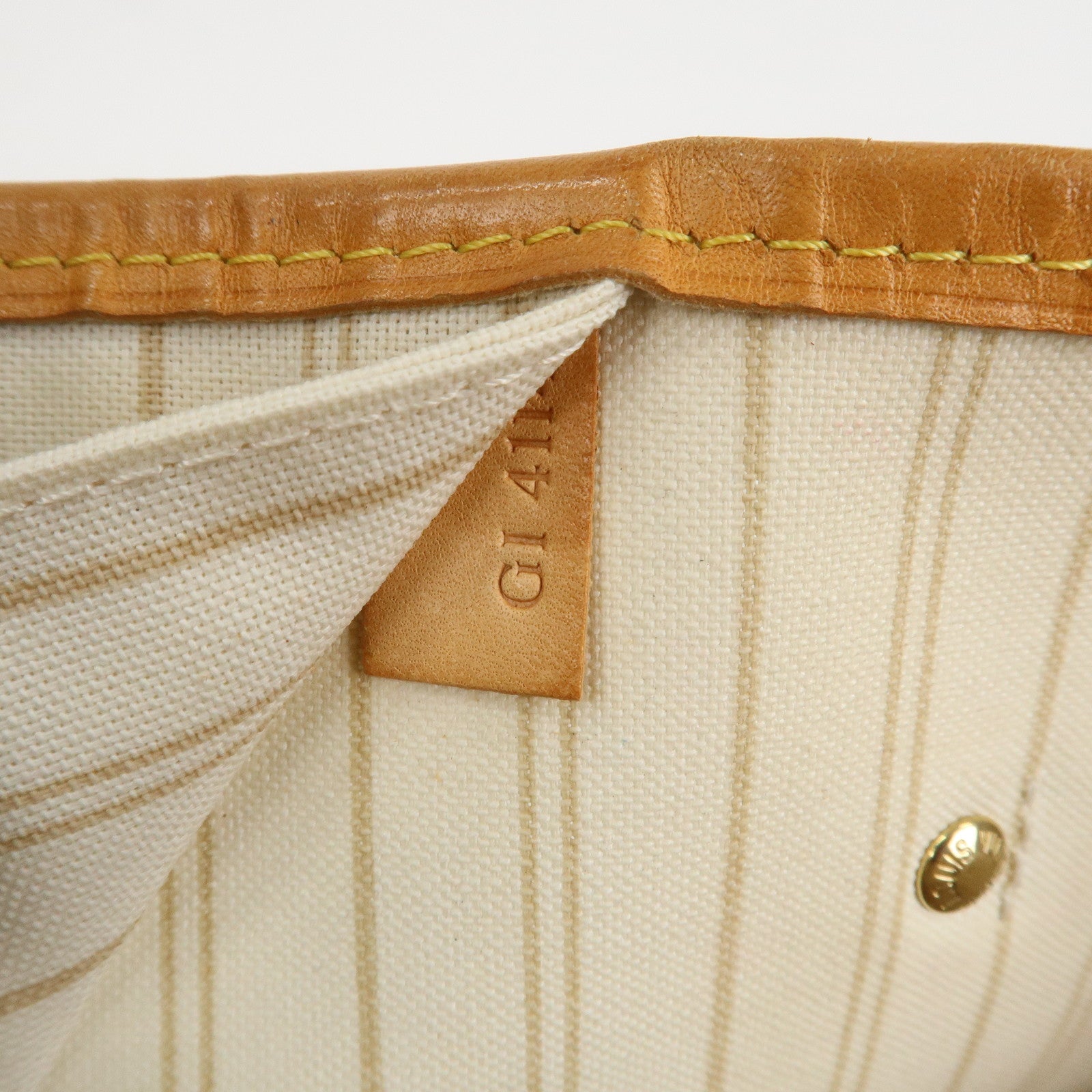 Louis Vuitton Damier Azur Neverfull MM Tote Bag N41361