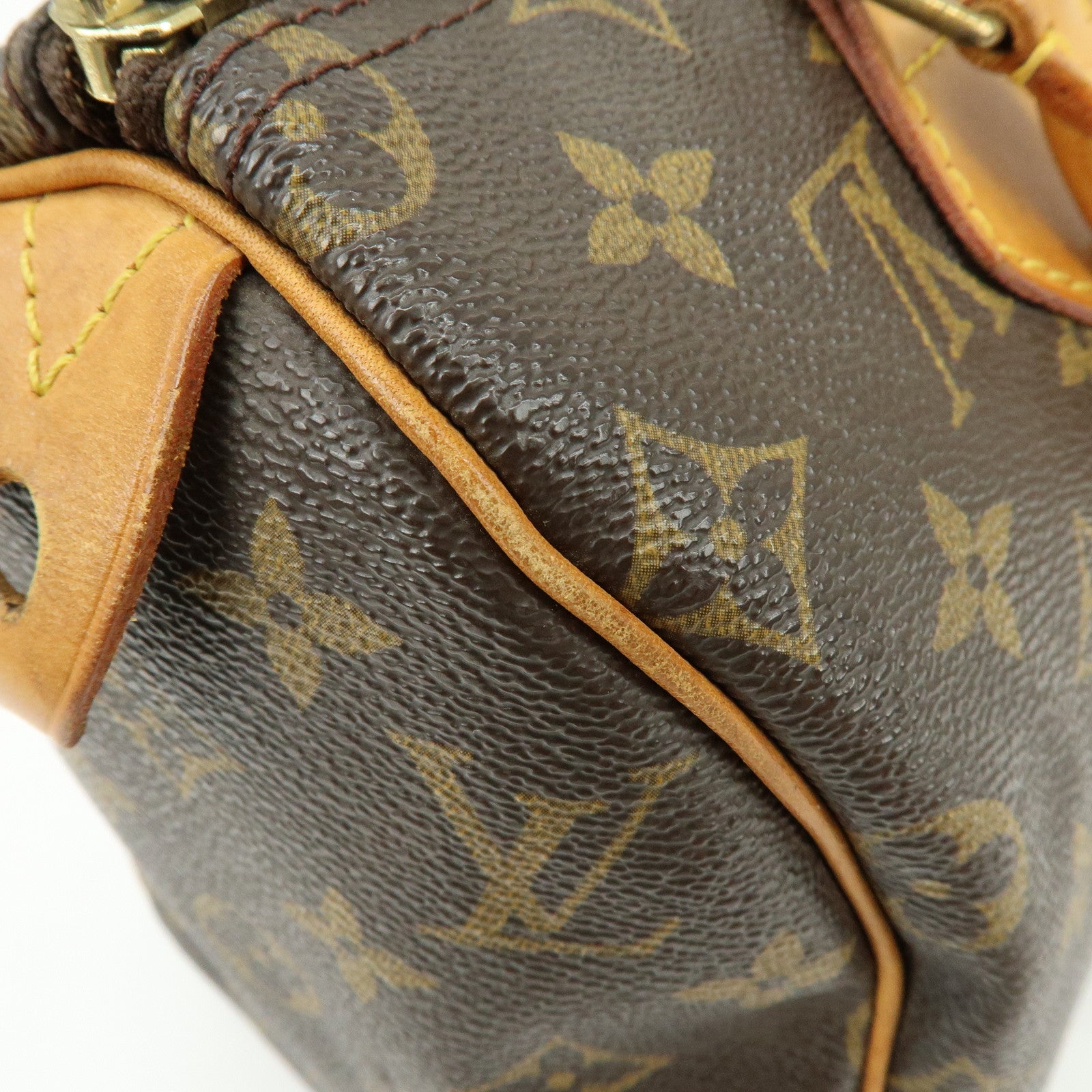 Louis Vuitton Monogram Speedy 25 Boston Bag Hand Bag Brown M41528