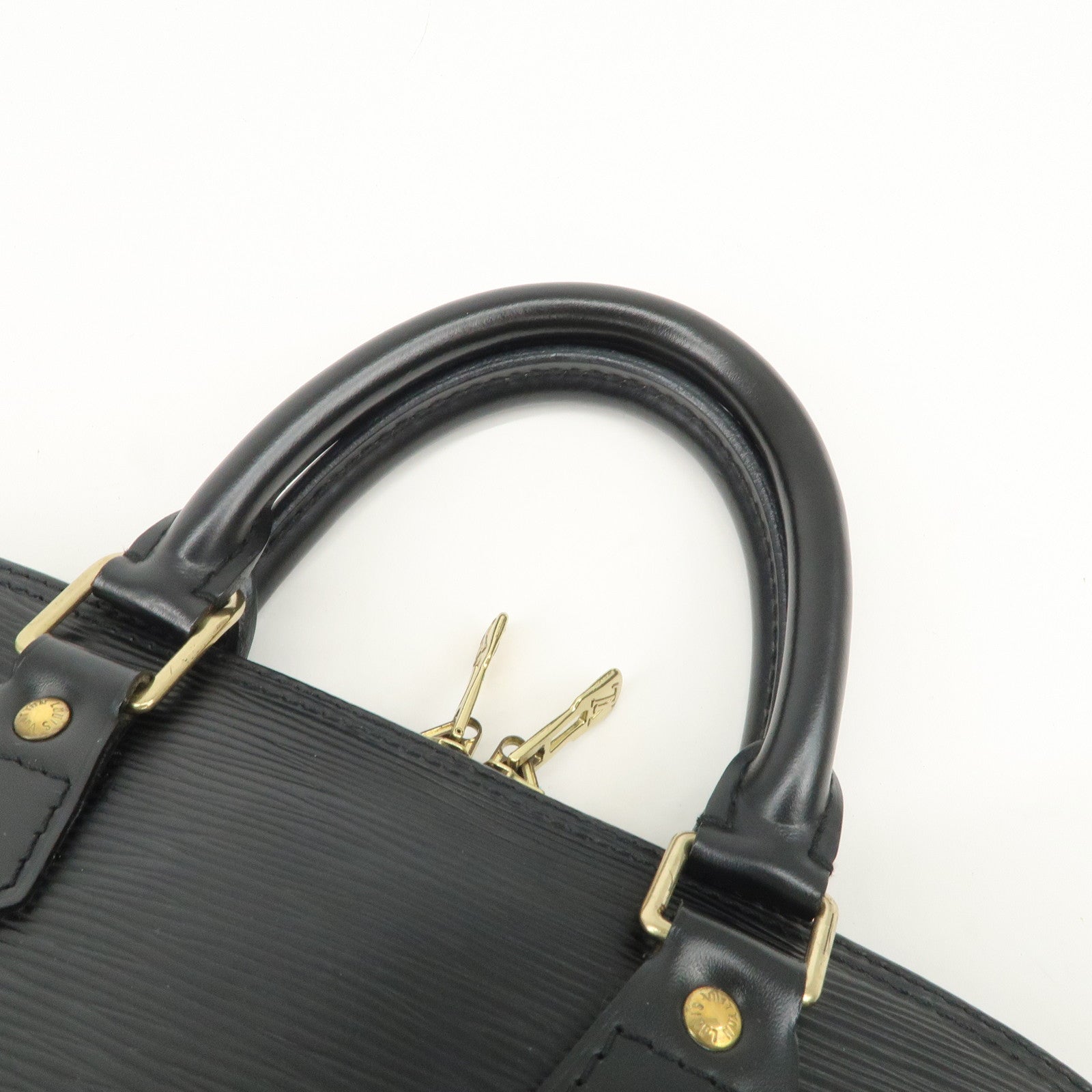 Louis Vuitton Epi leather Alma PM Hand Bag New Style Noir M40302