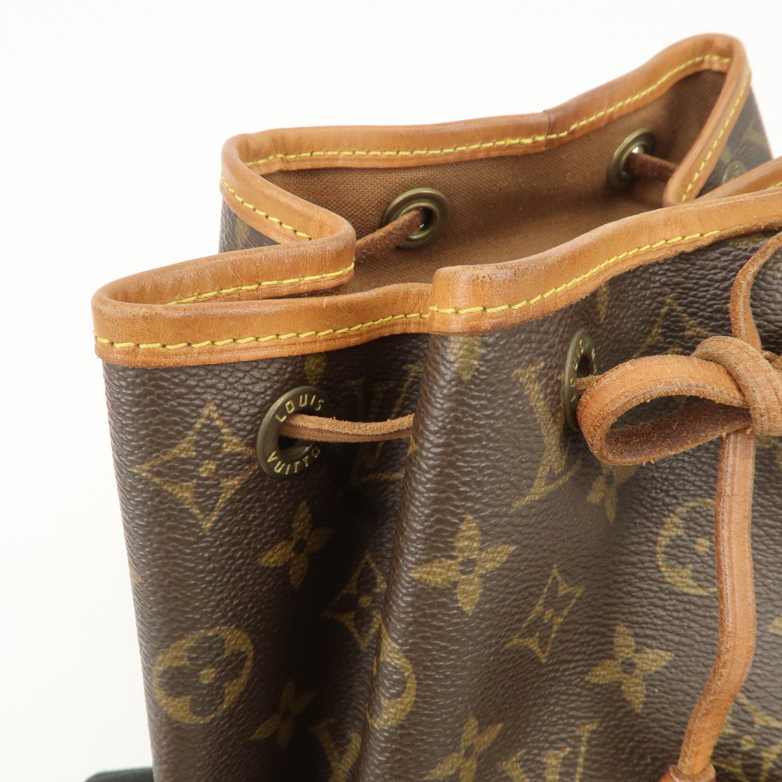 Louis Vuitton Monogram Montsouris MM Backpack Brown M51136