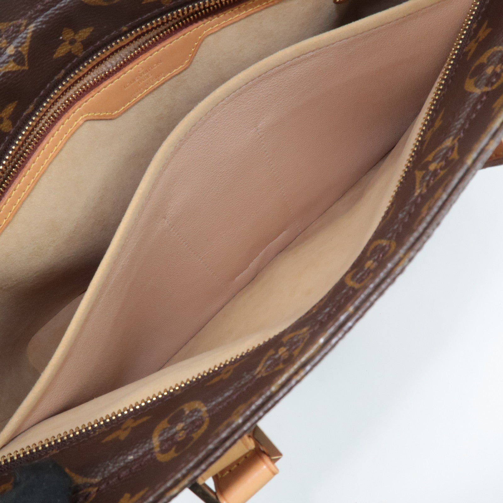 Louis Vuitton Monogram Luco Tote Bag Hand Bag Brown M51155