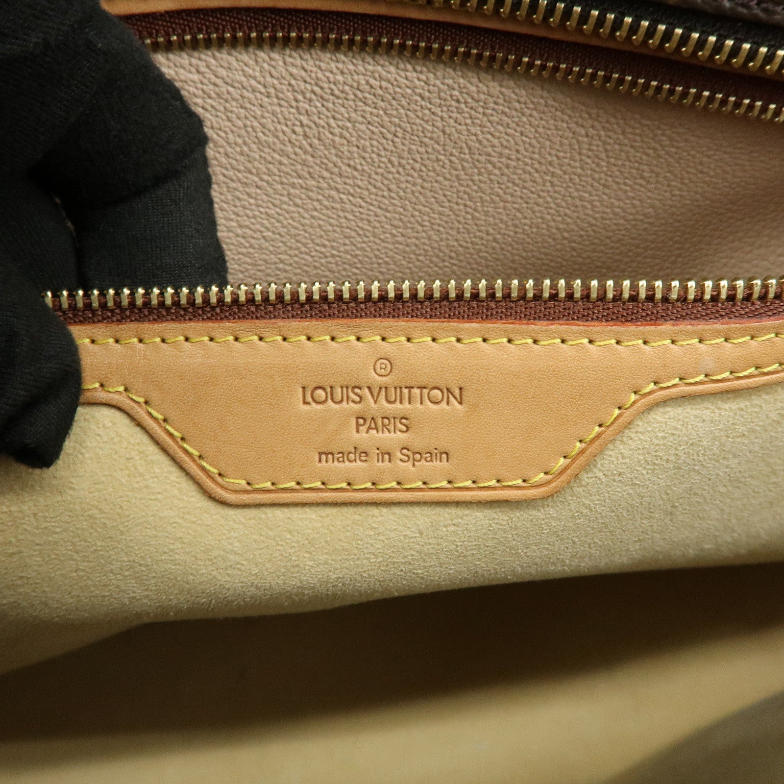 Louis Vuitton Monogram Luco Tote Bag Shoulder Bag Brown M51155