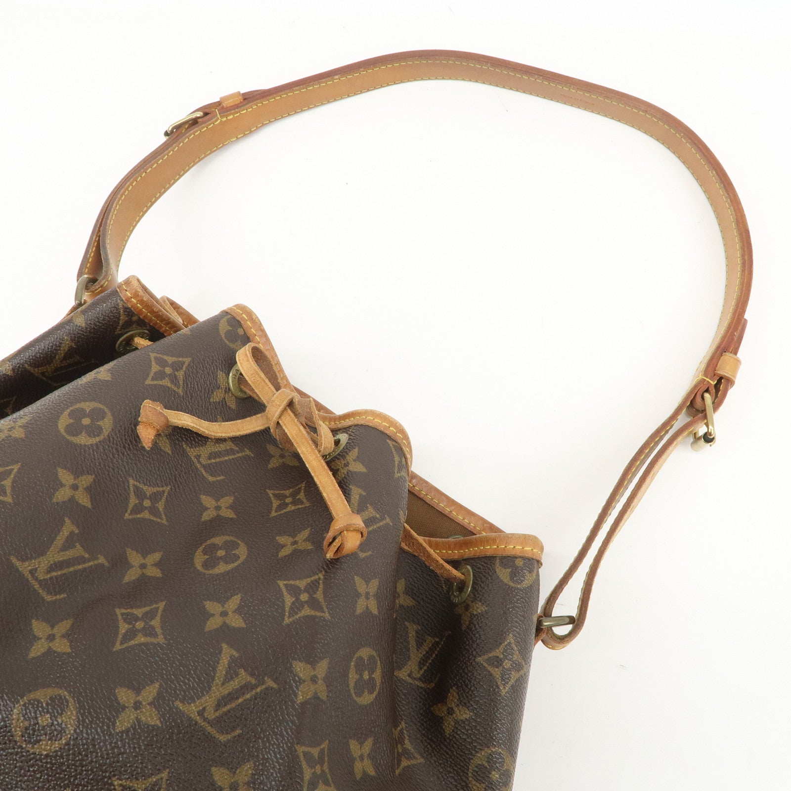 Louis Vuitton Monogram Noe Shoulder Bag Hand Bag Brown M42224