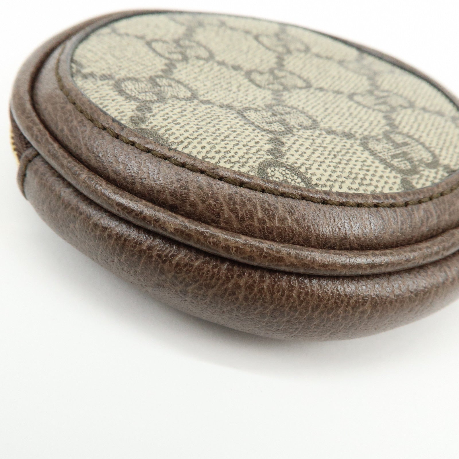 GUCCI Ophidia Sherry GG Supreme Leather Key Case Coin Case 574840