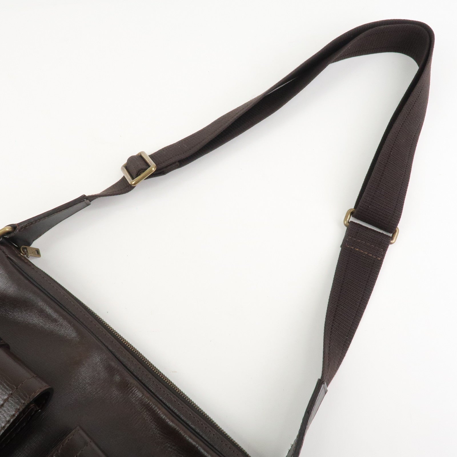 Louis Vuitton Utah Calf Leather Wichita Messenger Bag Brown M92990