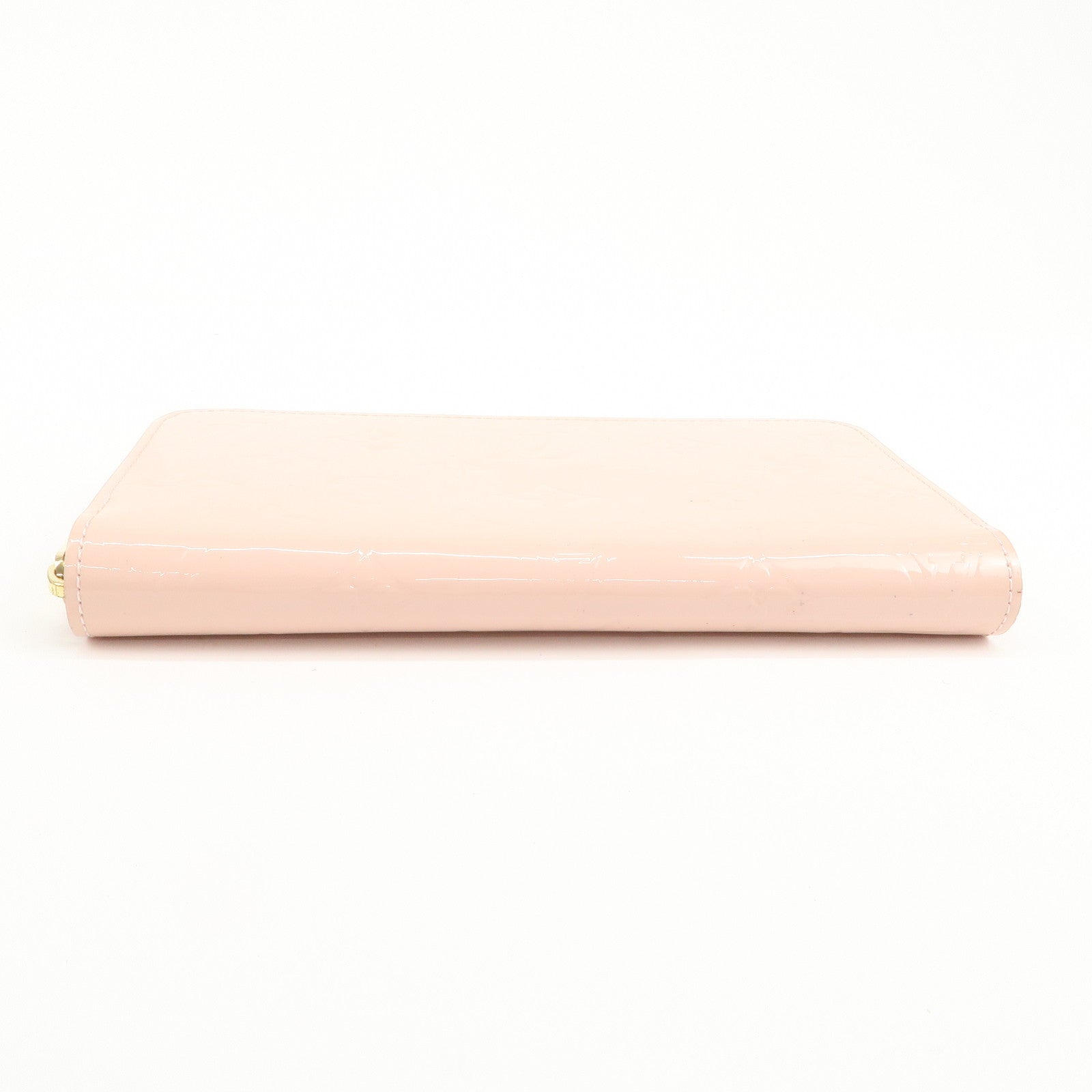 Louis Vuitton Monogram Vernis Zippy Wallet Long Wallet Pink M90419