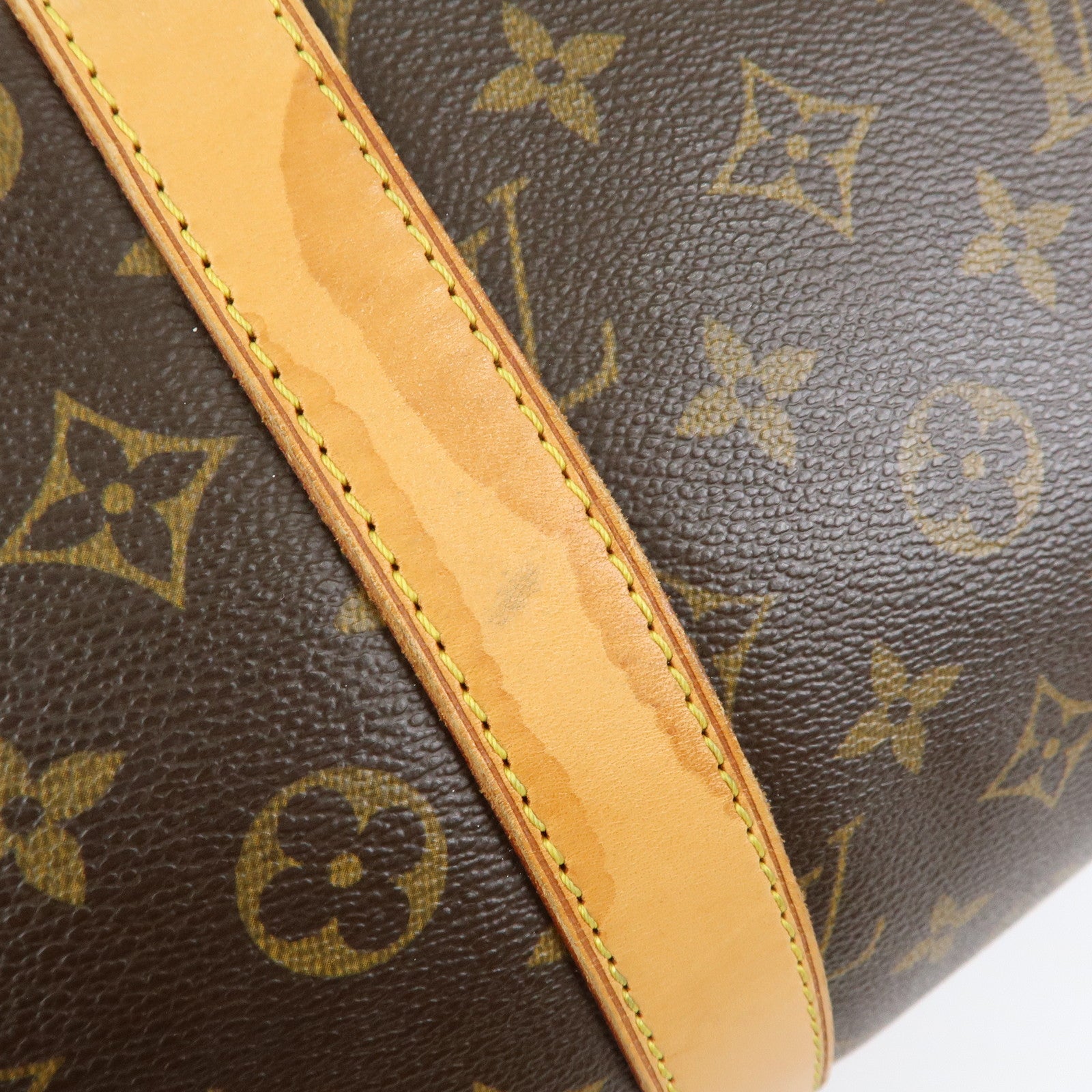 Louis Vuitton Monogram Keep All Bandouliere 55 Boston Bag M41414