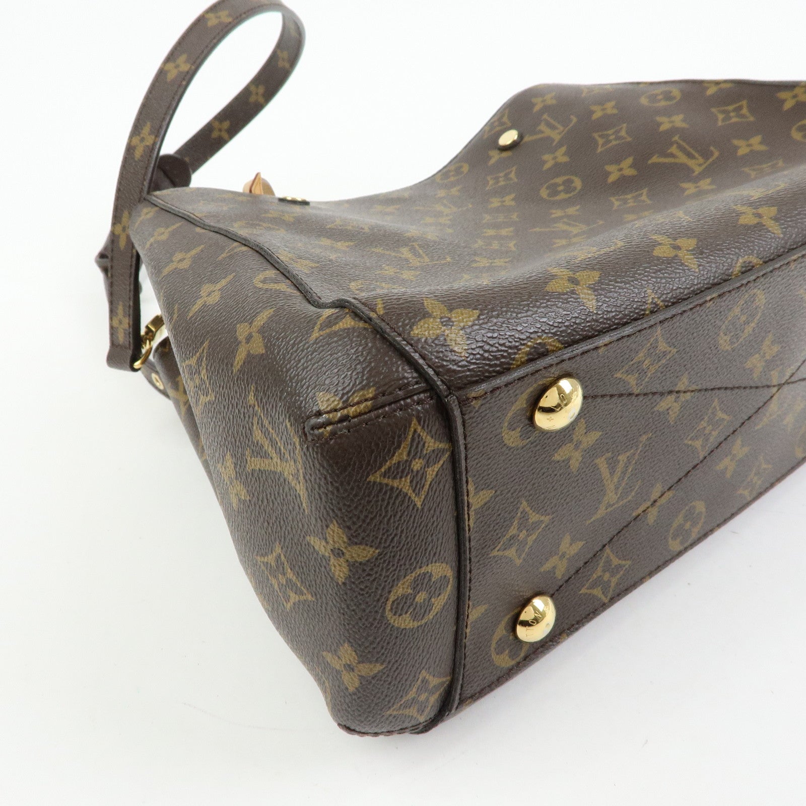 Louis Vuitton Monogram Montaigne BB 2Way Bag Hand Bag Brown M41055