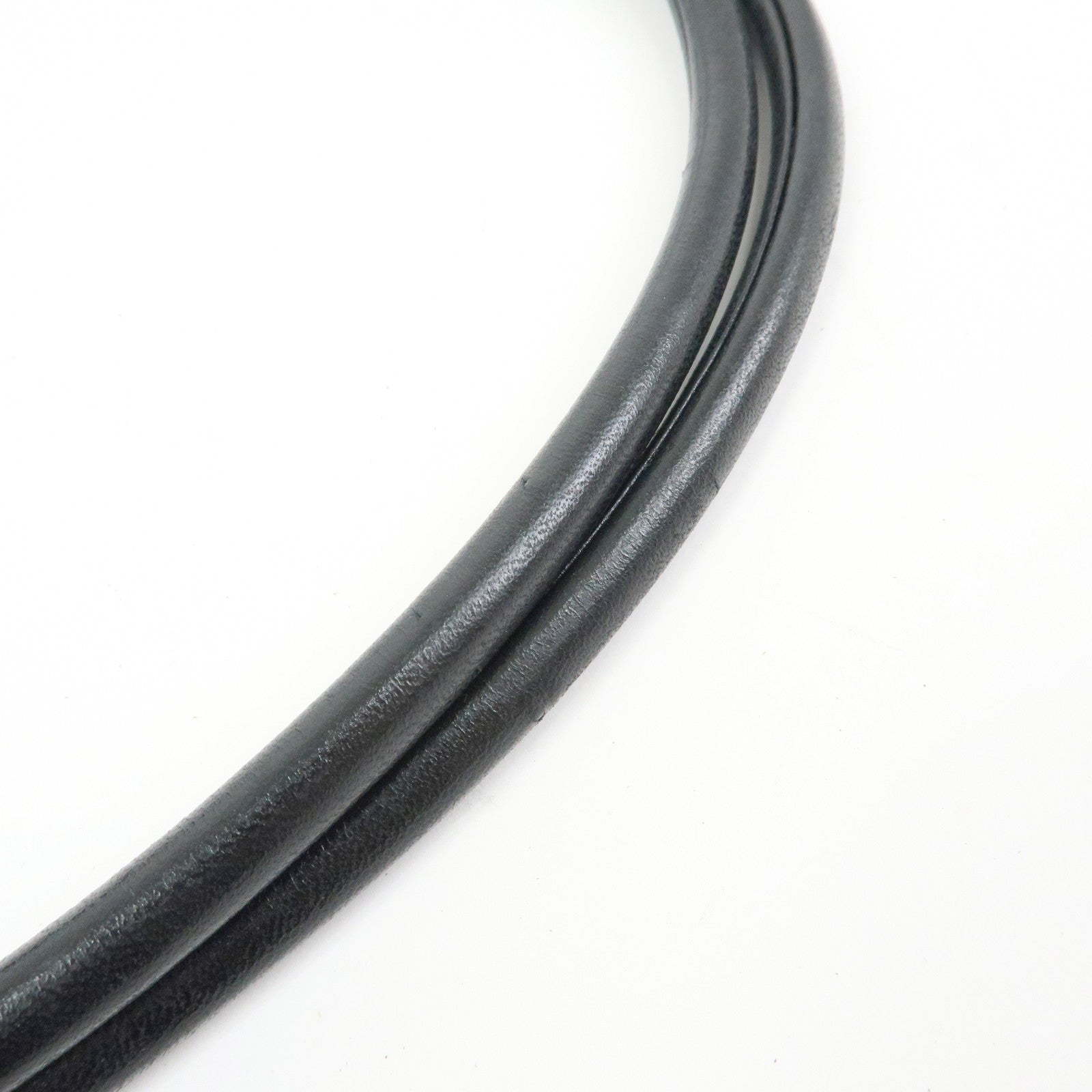 GUCCI Nappa Leather Tassel Tote Shoulder Bag Black 001・4331・001998