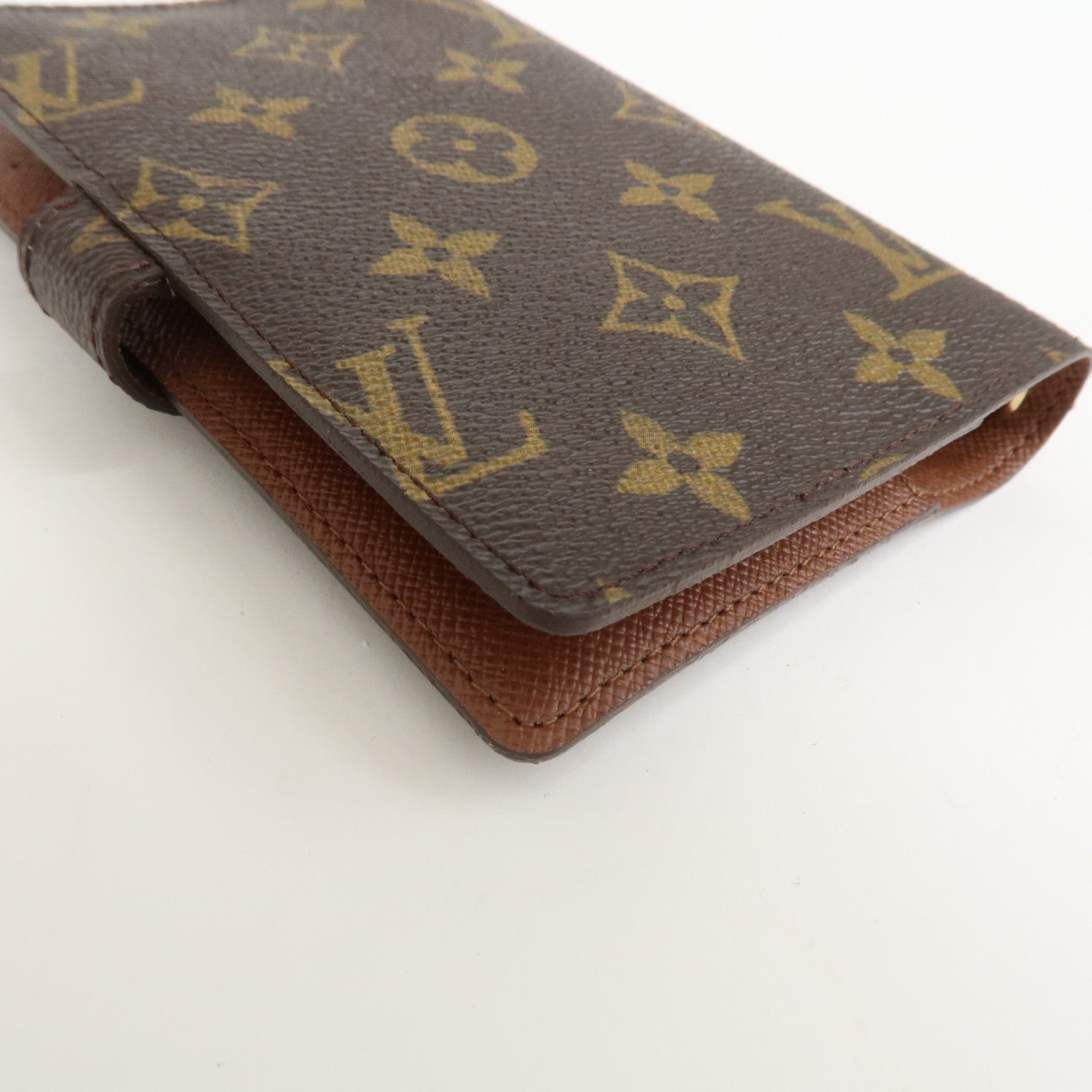 Louis Vuitton Monogram Agenda PM Planner Cover Brown R20005