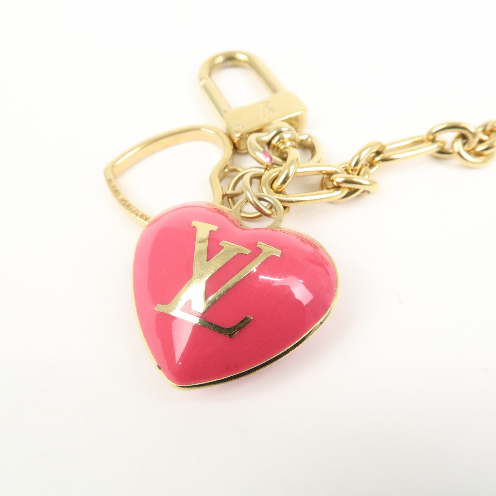 Louis Vuitton Monogram Vernis Porte Monnaie Coeur Coin Case M93657