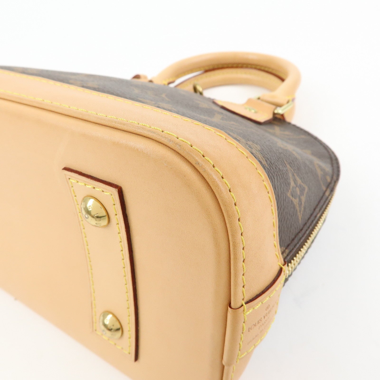 Louis Vuitton Monogram Alma BB 2Way Hand Bag Shoulder Bag M53152