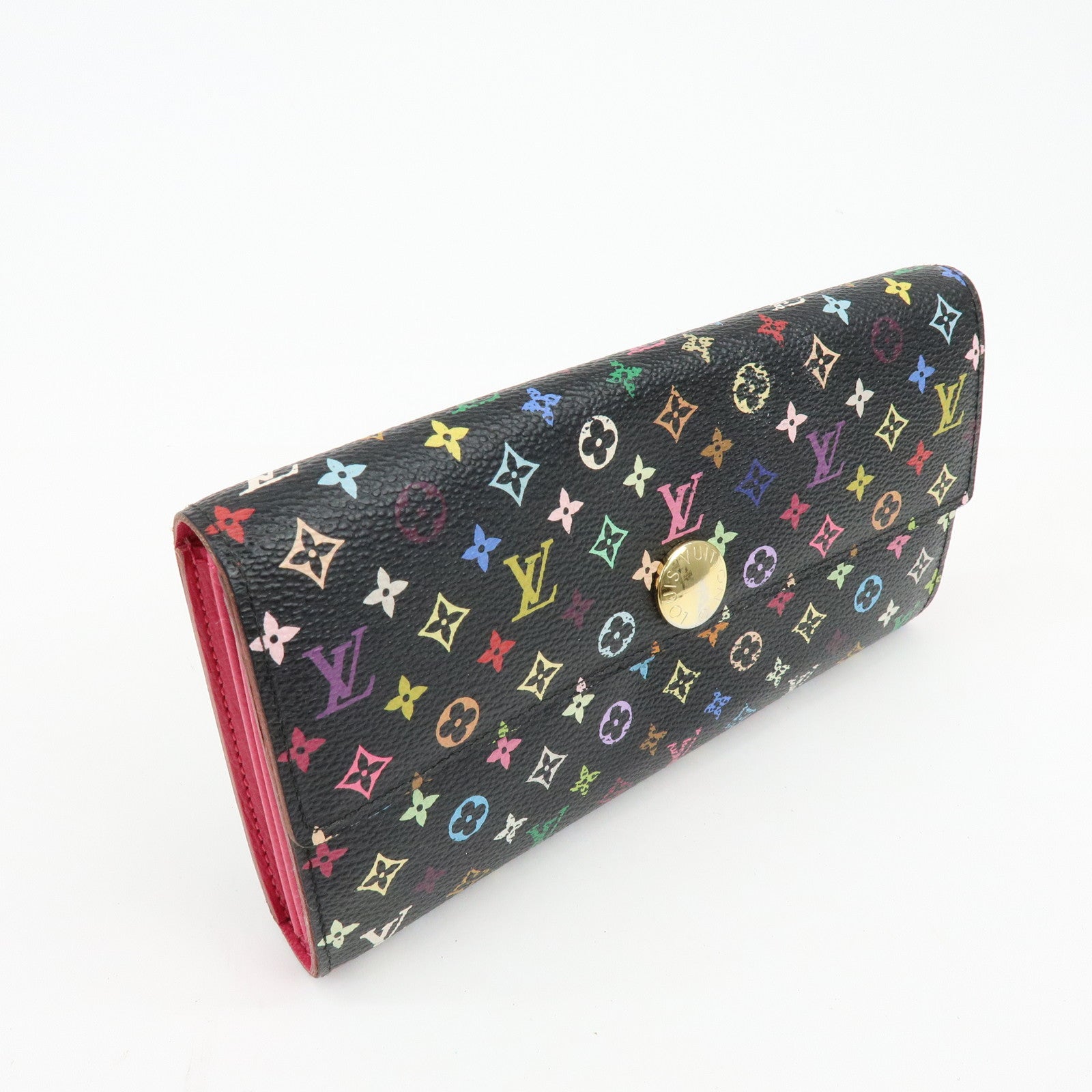 Louis Vuitton Monogram MultiColor Portefeuille Sarah Wallet M9353