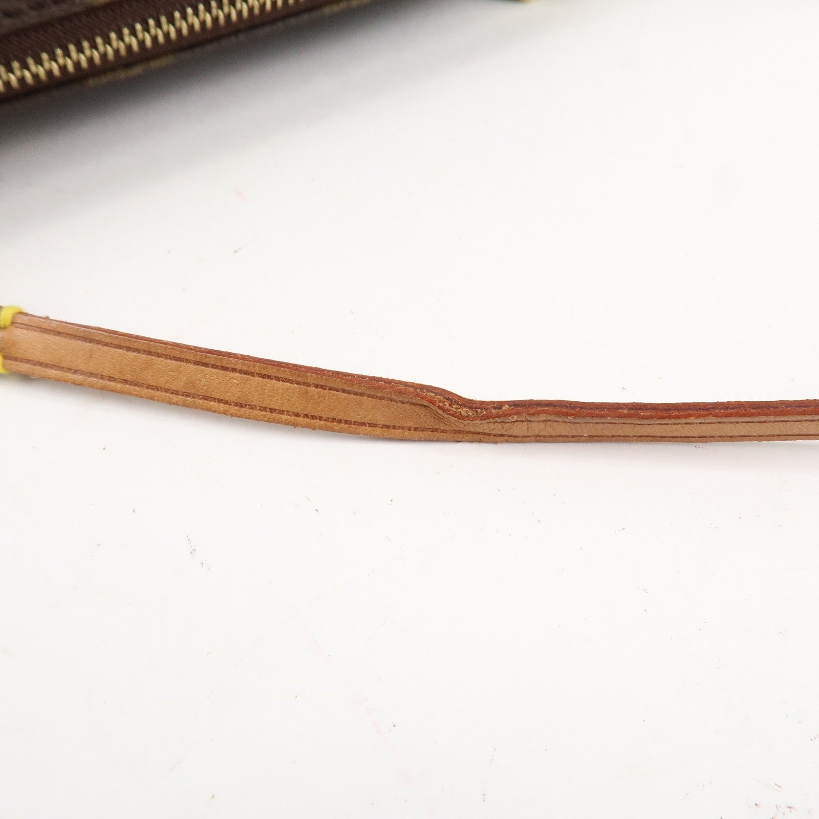 Louis Vuitton Set of 2 Monogram Mini Pouch for Papillon Bag Brown Used