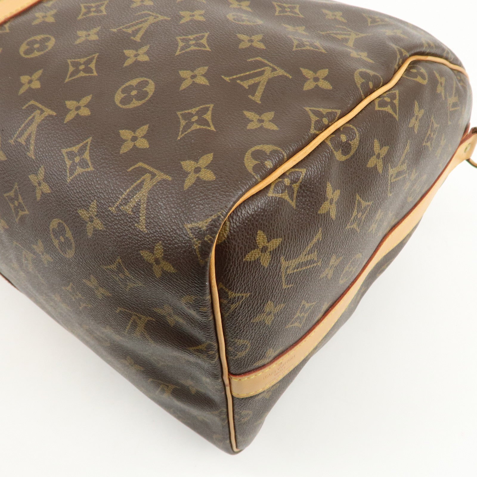 Louis Vuitton Monogram Keep All Bandouliere 55 Boston Bag M41414
