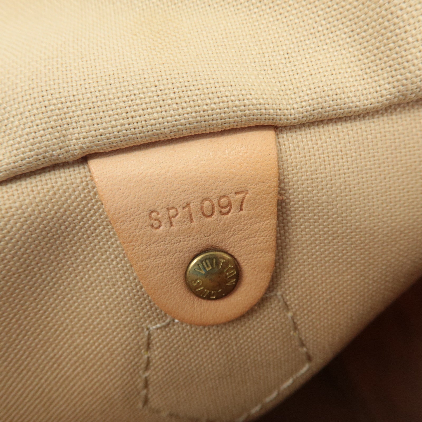 Louis Vuitton Damier Azur Speedy 25 Boston Bag Hand Bag N41534 Used