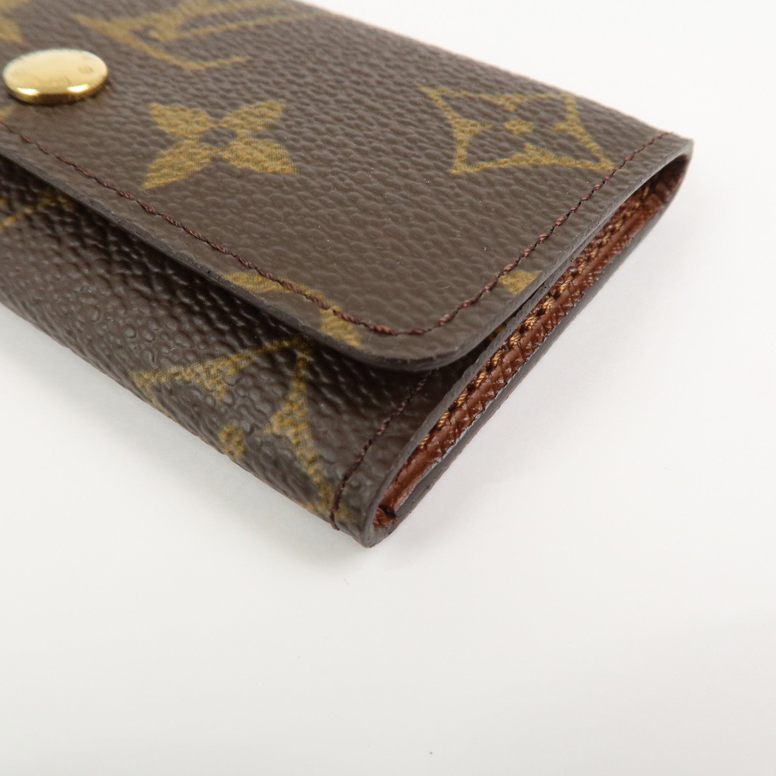 Louis Vuitton Monogram Multicles 4 Key Case Key Holder Brown M69517