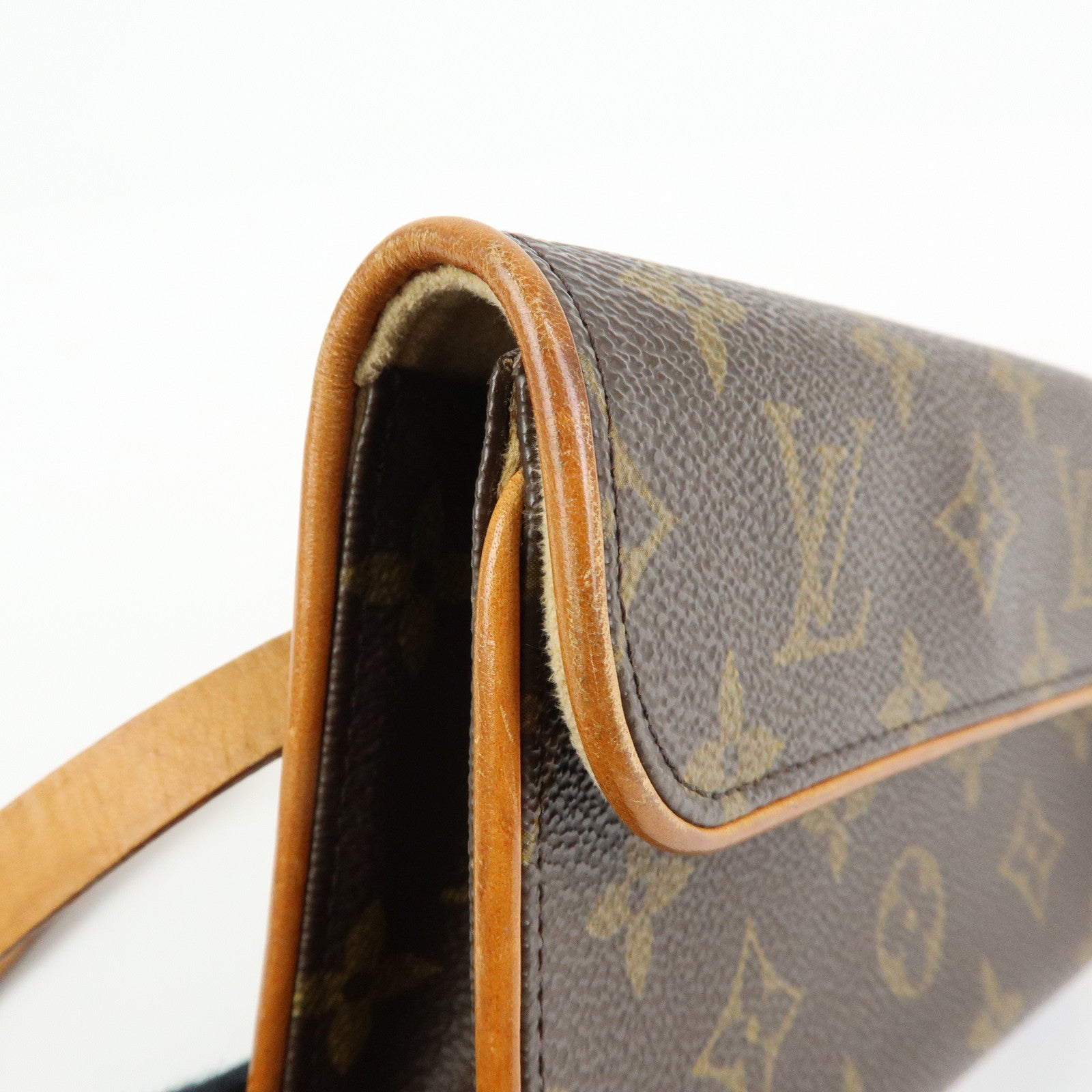 Louis Vuitton Monogram Pochette Florentine Waist Bag Belt L M51855