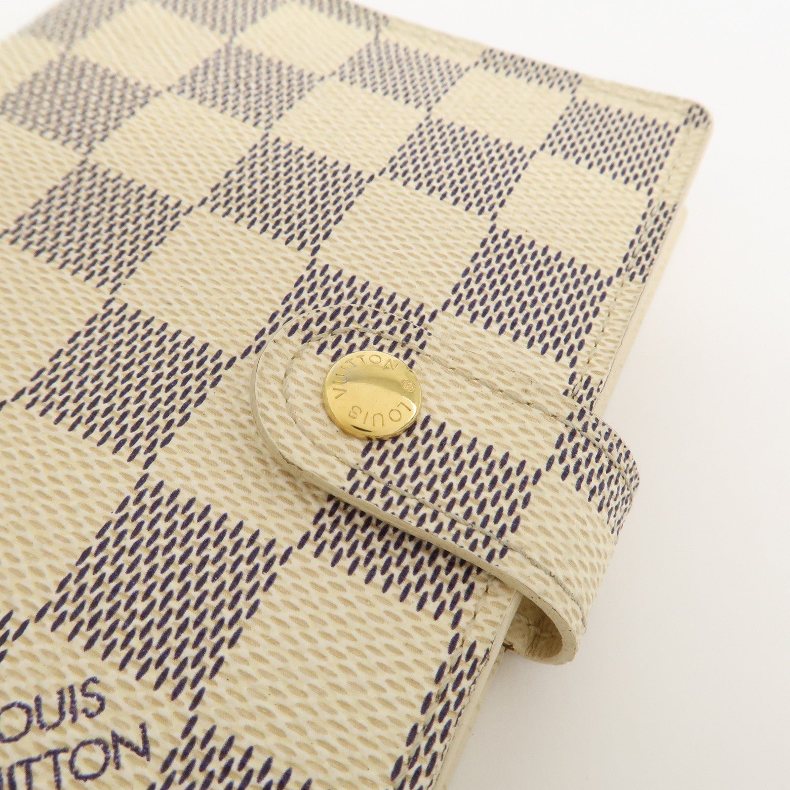 Louis Vuitton Damier Azur Agenda PM Planner Cover R20706