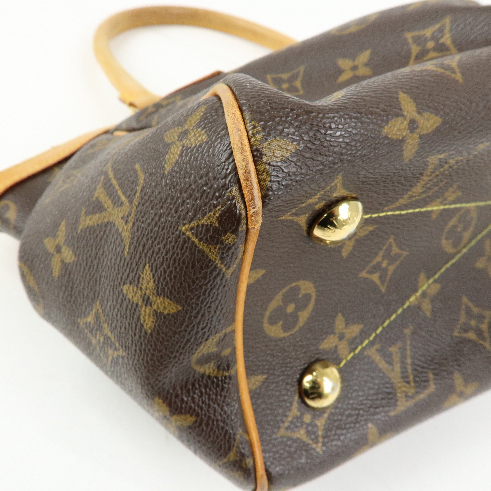 Louis Vuitton Monogram Tivoli PM Hand Bag Shoulder Bag Brown M40143