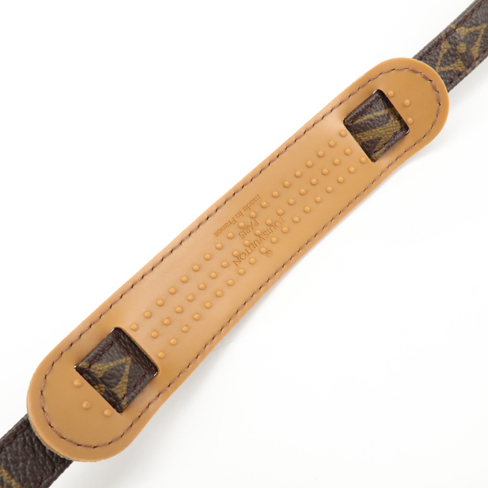 Louis Vuitton Monogram Canvas Shoulder Strap120cm Brown J75010 Used