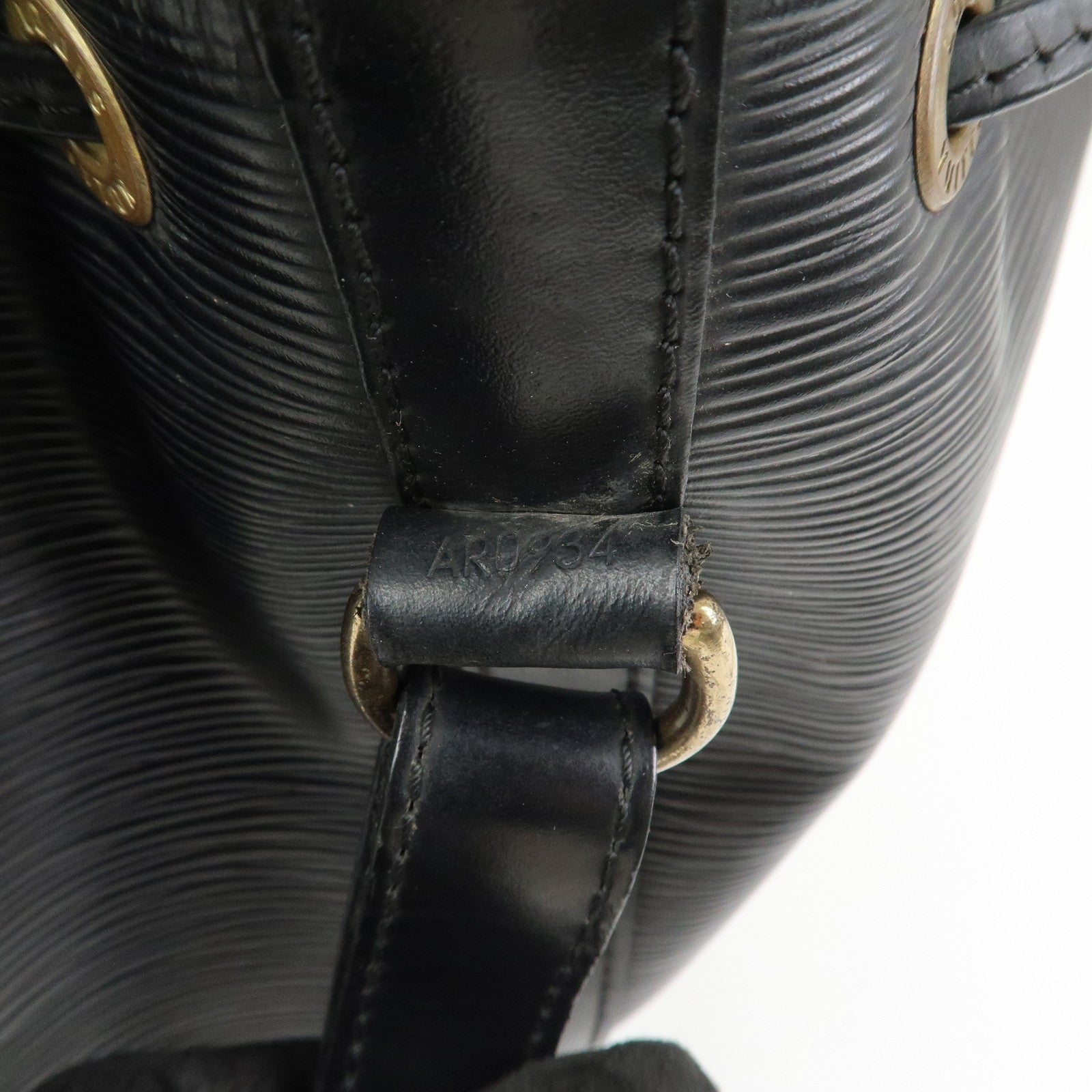 Louis Vuitton Epi Leather Petit Noe Shoulder Bag Noir Black M59012