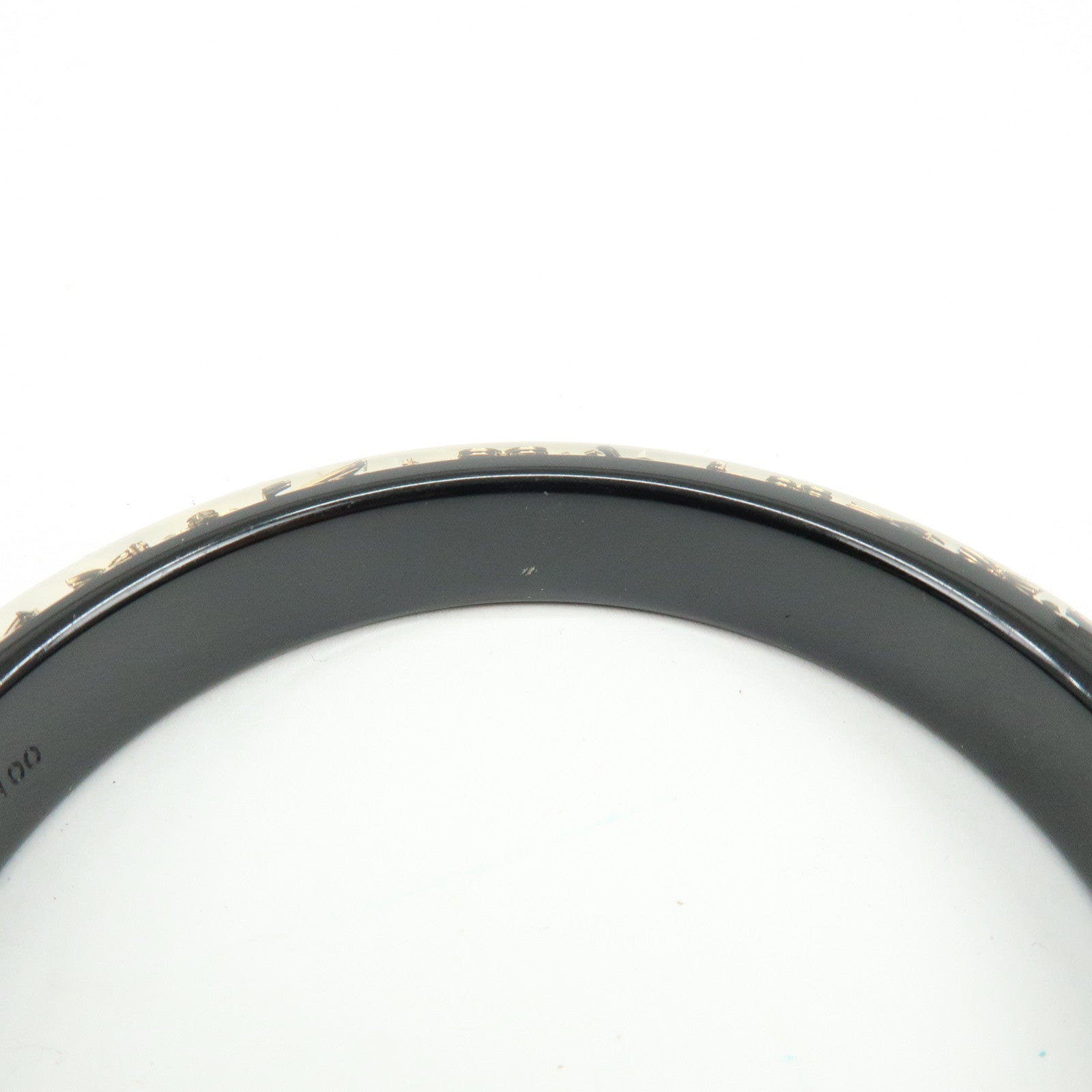 Louis Vuitton Bracelet Inclusion TPM Bangle Black Gold M65300