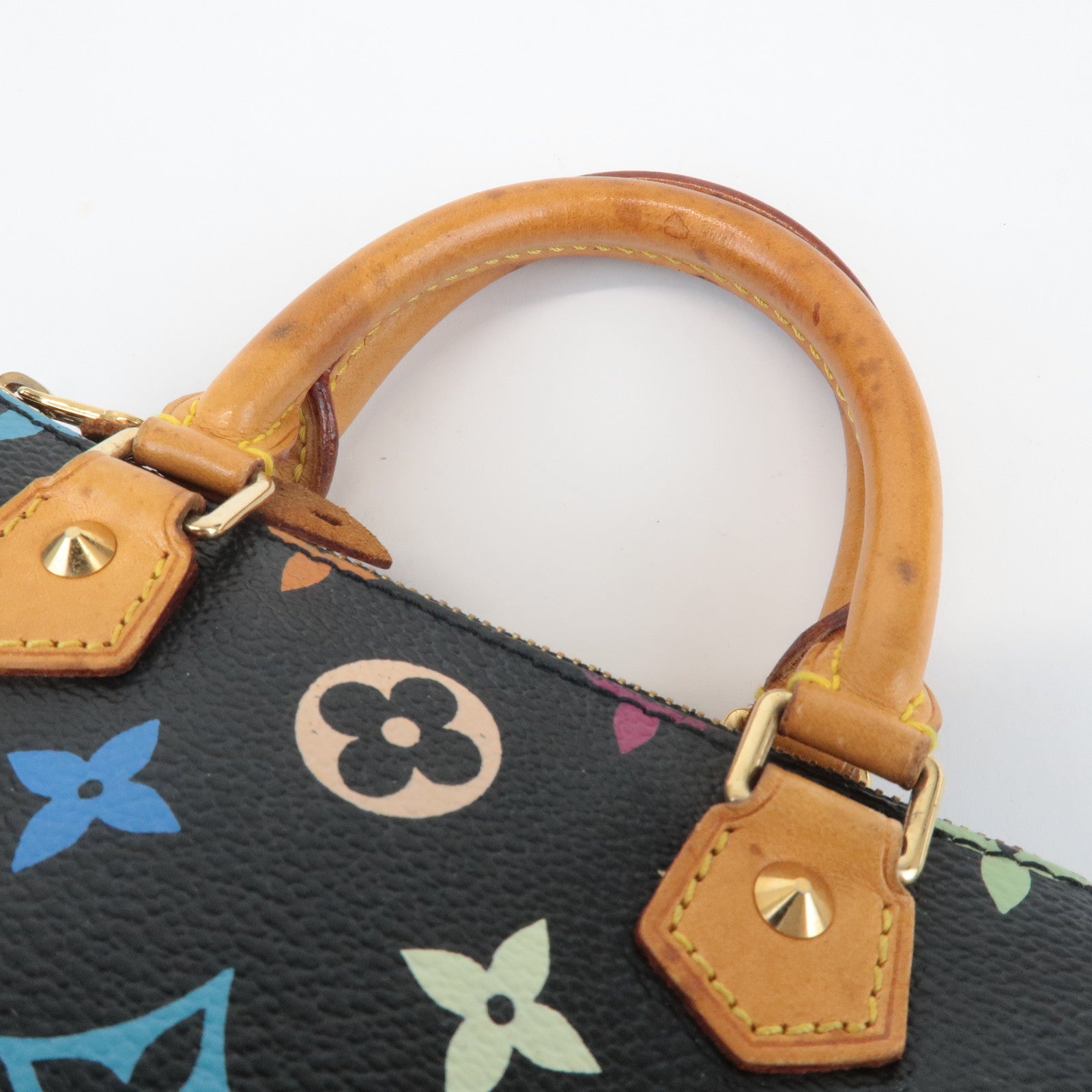 Louis Vuitton Monogram Multicolor Mini Speedy Mini Bag Noir M92644