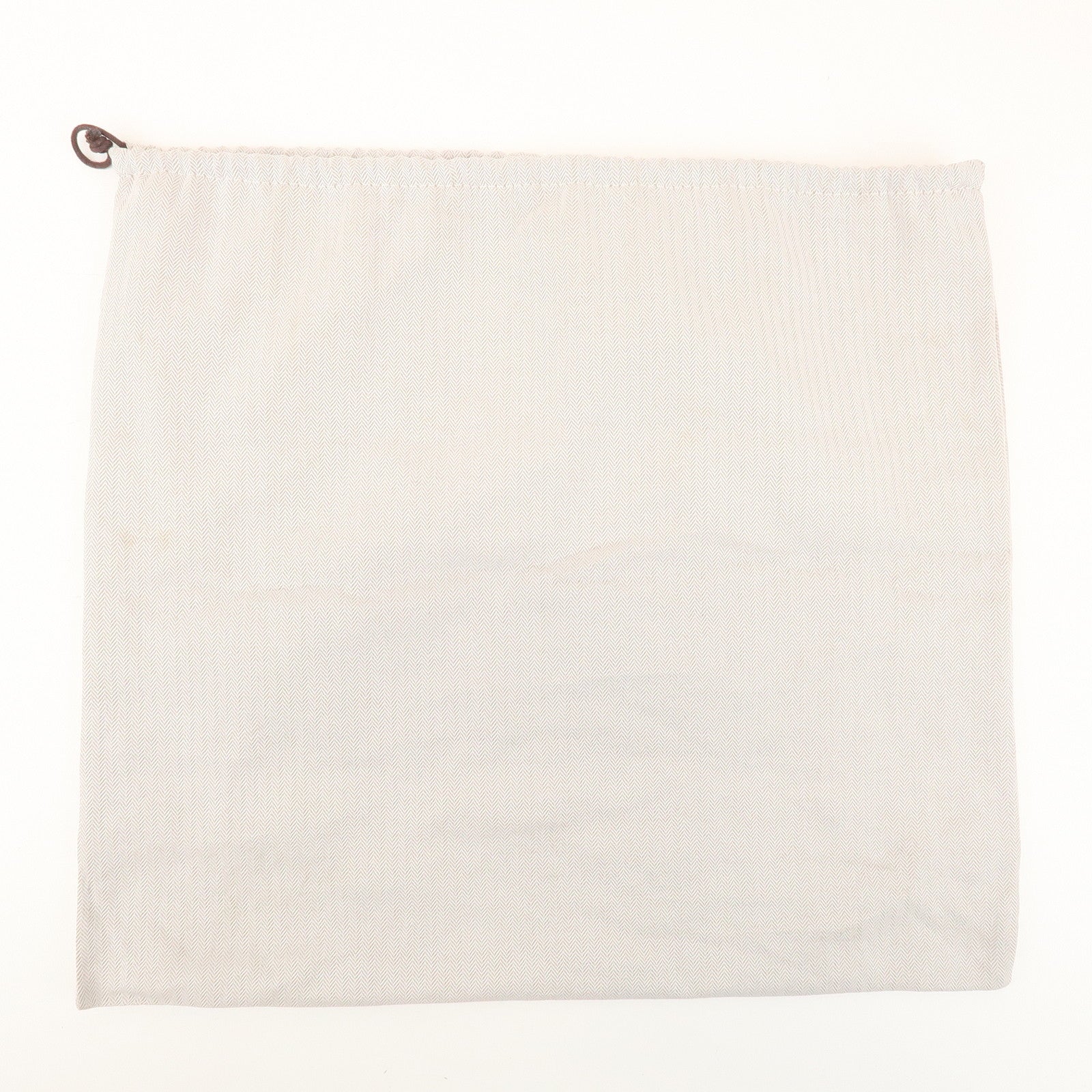 HERMES Set of 7 Drawstring Style Dust Bag Storage Bag Beige