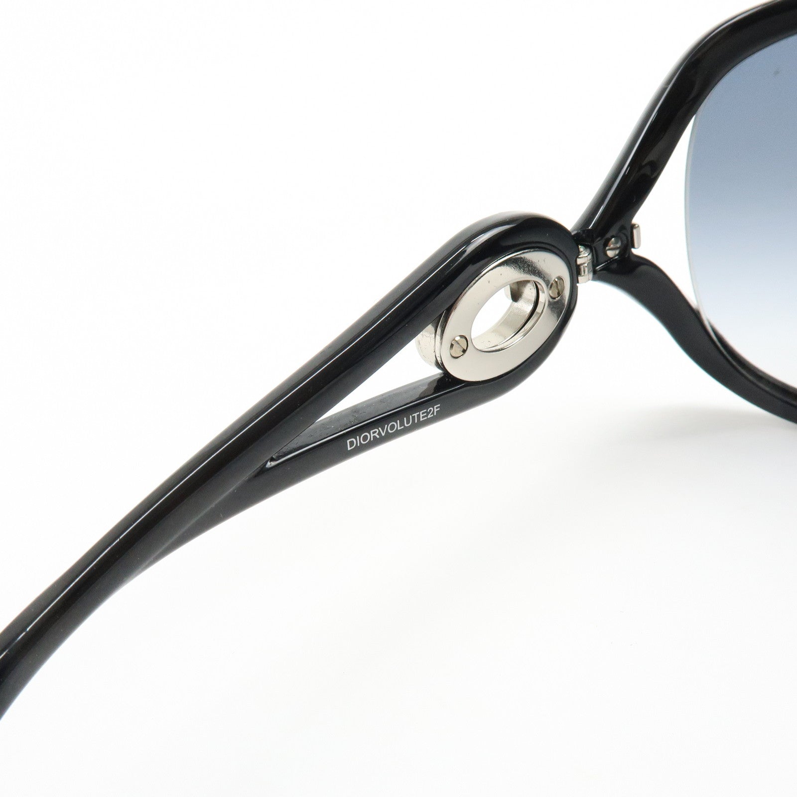 Christian Dior Plastic Sunglasses 62□15 120 Black