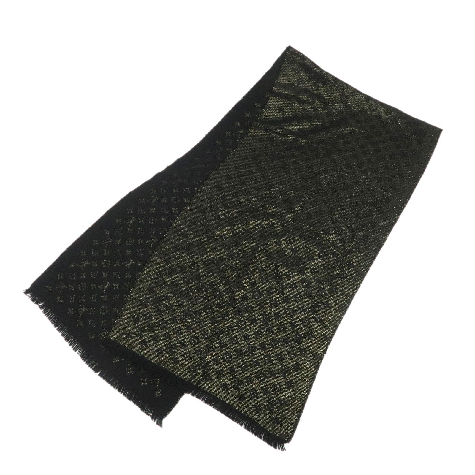 Louis Vuitton Monogram Etol Timeless Cashmere Rayon Scarf M70680