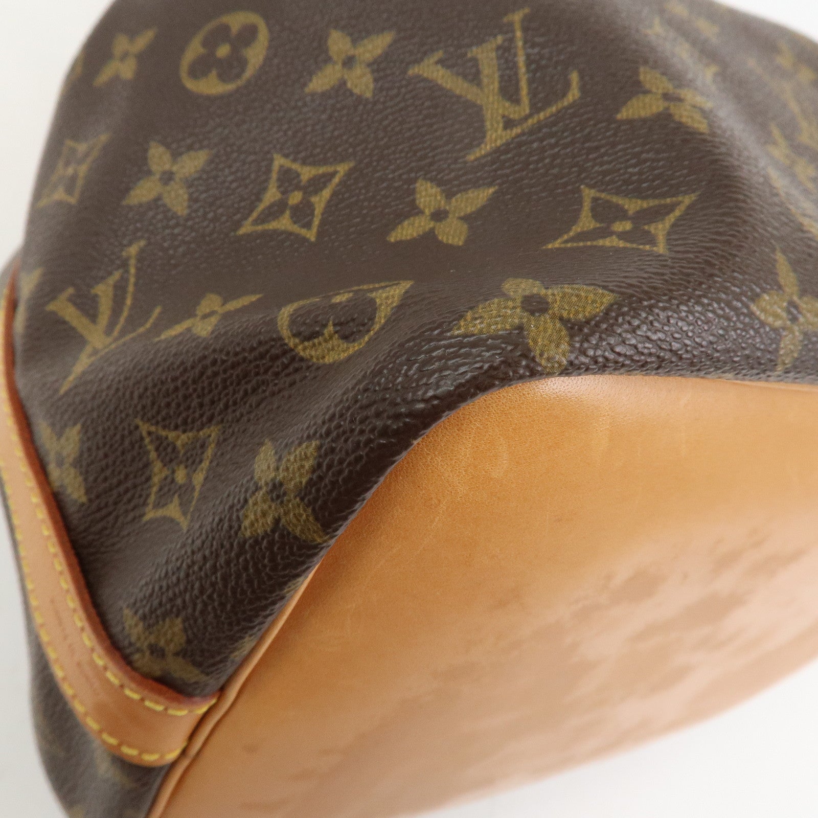 Louis Vuitton Monogram Canvas Petit Noe Shoulder Bag Brown M42226