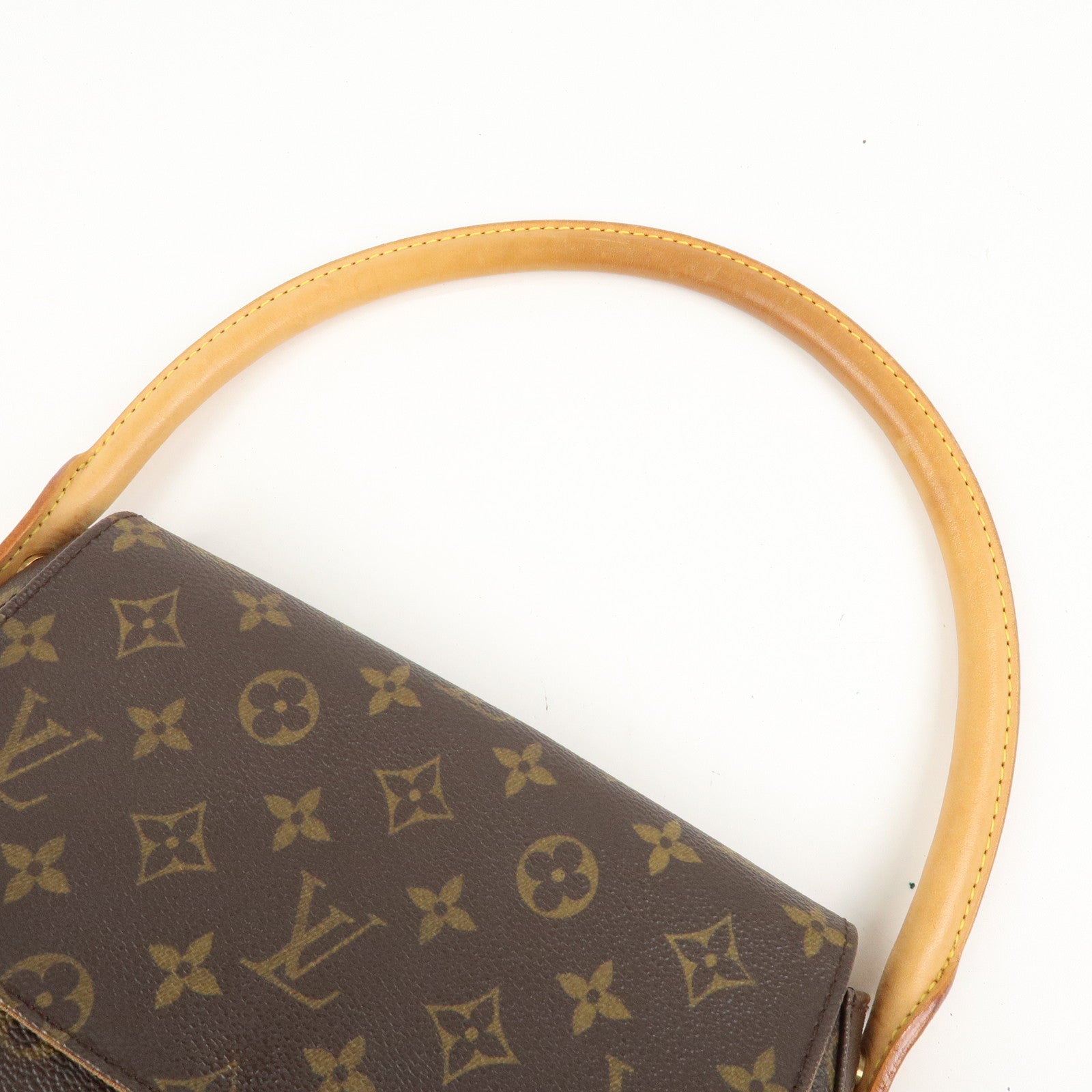 Louis Vuitton Monogram Mini Looping Shoulder Bag Brown M51147