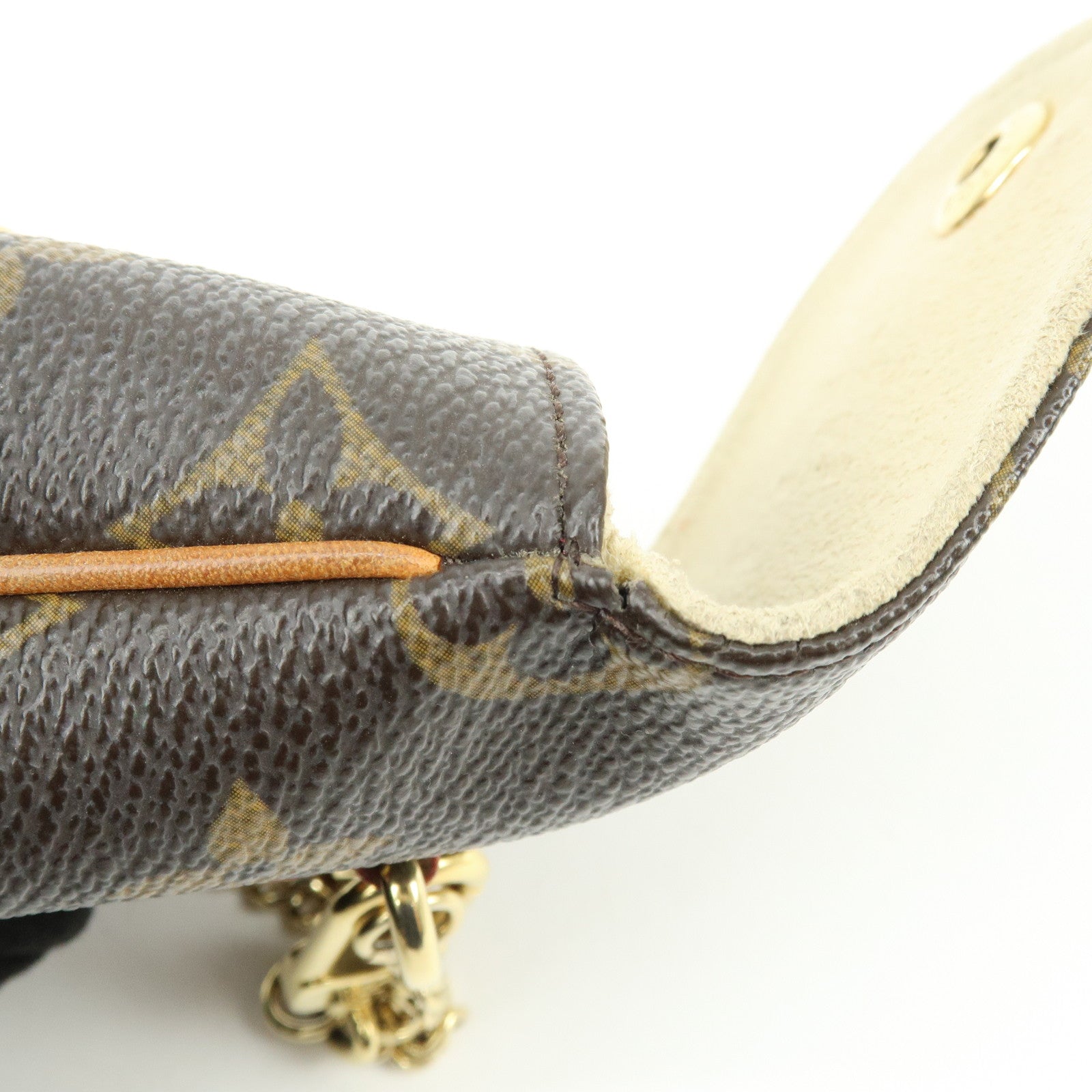 Louis Vuitton Monogram Etui Telefonne MM Phone Case Brown M66546